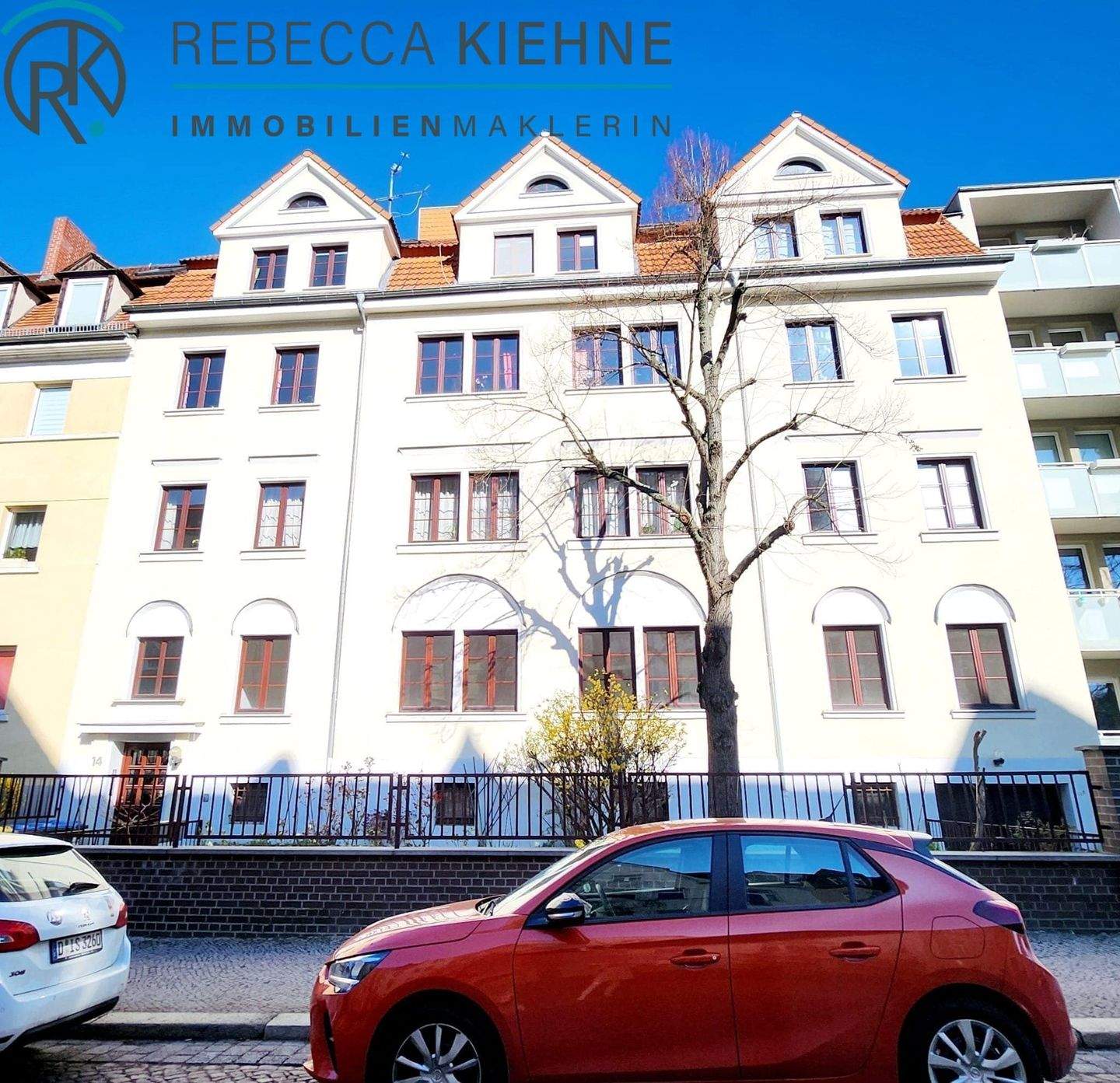 Exklusive Wohnung in Halle mit 6 Zimmern, Stellplatz und Balkon