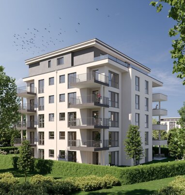 Terrassenwohnung zum Kauf Provisionsfrei 357.800 € 2 Zimmer 62,5 m² Erdgeschoss Am Sägewerk 5 Kostheim - Mitte Wiesbaden 55246