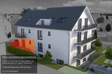 Wohnung zum Kauf 341.000 € 2 Zimmer 53 m² 3. Geschoss Götzenhain Dreieich 63303