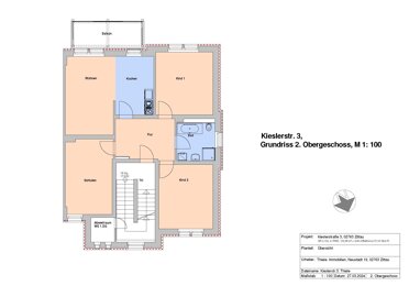 Wohnung zur Miete 800 € 4 Zimmer 107 m² 2. Geschoss Kieslerstraße 3 Zittau Zittau 02763