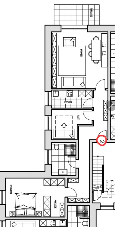 Terrassenwohnung zur Miete 1.270 € 3 Zimmer 79,2 m² Erdgeschoss Dudenhofen Rodgau 63110