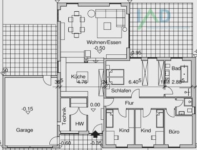 Bungalow zum Kauf 454.500 € 5 Zimmer 155 m² 700 m² Grundstück Weierbach Idar-Oberstein / Weierbach 55743