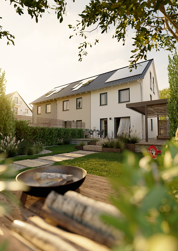 Wir bauen für Sie! Reihenhaus Mainz 128. Bringen Sie Ihren Nachbarn auch gleich mit!