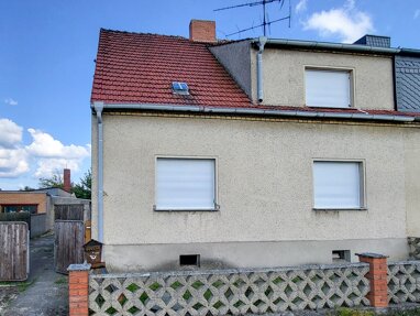 Doppelhaushälfte zum Kauf 115.000 € 4 Zimmer 110 m² 676 m² Grundstück Gröbern Muldestausee 06774