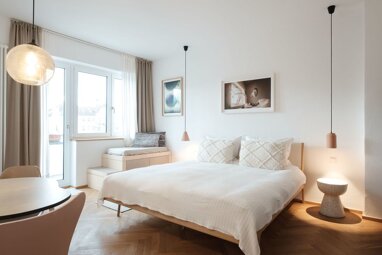 Wohnung zur Miete Wohnen auf Zeit 1.736 € 1 Zimmer 30 m² frei ab sofort Glogauer Straße Kreuzberg Berlin 10999