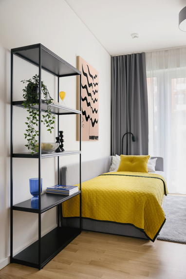 Wohnung zur Miete Wohnen auf Zeit 1.301 € 1 Zimmer 27 m² frei ab sofort Heidestraße Moabit Berlin 10557