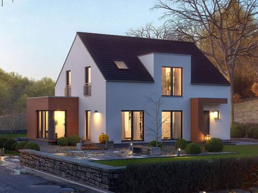 Einfamilienhaus zum Kauf provisionsfrei 463.100 € 6,5 Zimmer 182 m² 451 m² Grundstück Wilhelmsglück Michelbach an der Bilz 74544