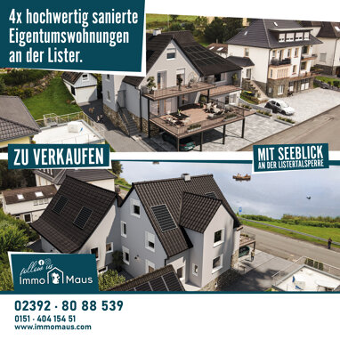 Wohnung zum Kauf Provisionsfrei 239.200 € 2 Zimmer 92 m² 1. Geschoss Listerstraße 29 Meinerzhagen Meinerzhagen 58540