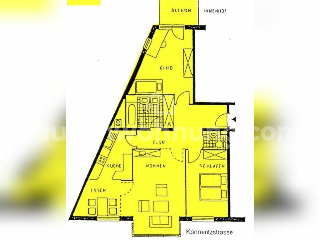 Wohnung zur Miete 718 € 3 Zimmer 93 m²<br/>Wohnfläche Erdgeschoss<br/>Geschoss Schleußig Leipzig 04229