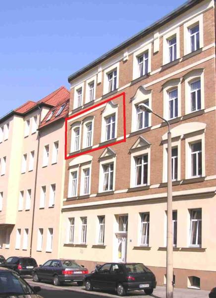 Wohnung zur Miete 405 € 2 Zimmer 58 m²<br/>Wohnfläche 2. Stock<br/>Geschoss Südliche Innenstadt Halle (Saale) 06110