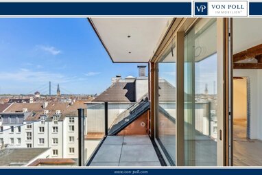 Wohnung zur Miete 2.700 € 2 Zimmer 76,9 m² 5. Geschoss Carlstadt Düsseldorf / Karlstadt 40213