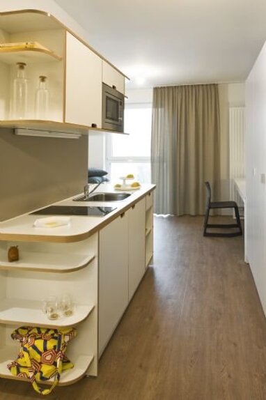 Apartment zur Miete 600 € 1 Zimmer 20,5 m² 1. Geschoss Bärbel-Bohley-Ring 26 Gesundbrunnen Berlin 13355