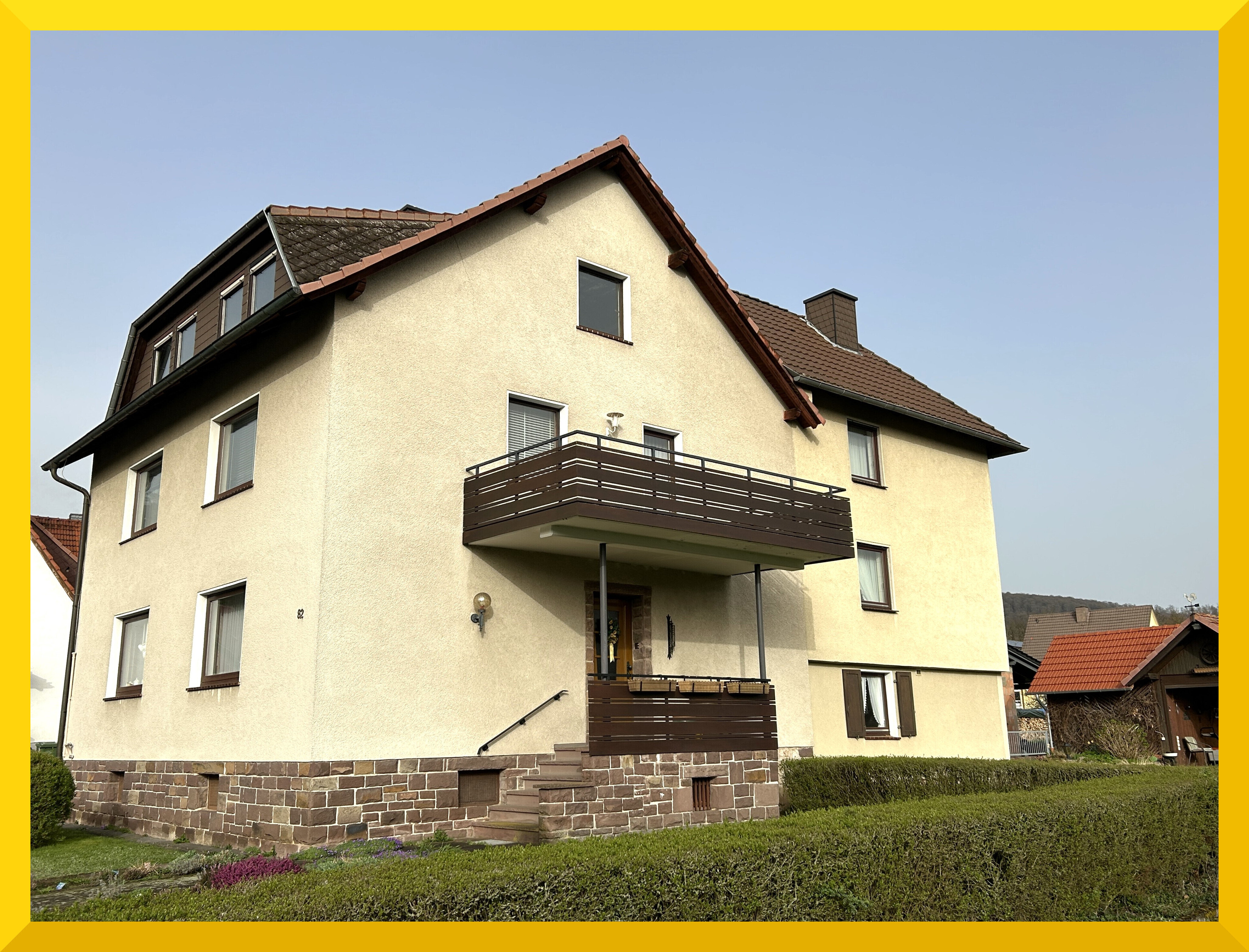 Mehrfamilienhaus zum Kauf 379.000 € 10 Zimmer 251,7 m²<br/>Wohnfläche 2.100 m²<br/>Grundstück Veckerhagen Reinhardshagen 34359