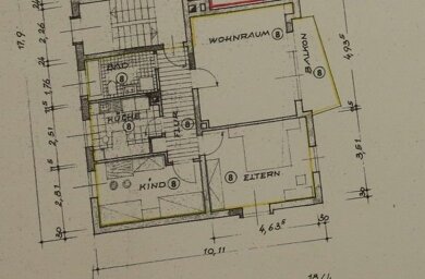 Wohnung zum Kauf provisionsfrei 335.000 € 3 Zimmer 71,1 m² 3. Geschoss Karlstraße 29 Darmstadt Darmstadt 64283