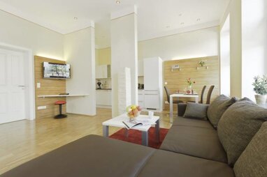 Wohnung zur Miete Wohnen auf Zeit 2.900 € 2 Zimmer 48 m² frei ab 22.07.2024 Johannisplatz Zentrum - Südost Leipzig 04103