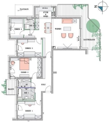 Wohnung zum Kauf Provisionsfrei 589.000 € 5 Zimmer 130,9 m² 3. Geschoss Fettenvorstadt / Stadtrandsiedlung Greifswald 17489