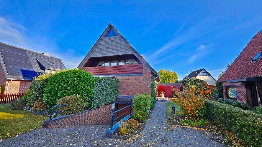 Immobilie in Gnarrenburg - immo-schramm.de: Sehr gepflegtes Wohnhaus mit Vollkeller - Bild 1