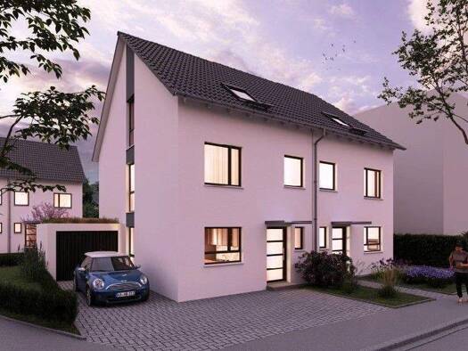 Doppelhaushälfte zum Kauf - Neubau provisionsfrei 455.000 € 4 Zimmer 137,7 m² 256 m² Grundstück frei ab sofort Engelsbrand 75331