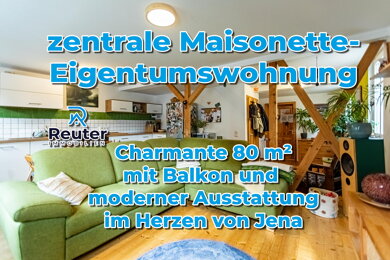 Maisonette zum Kauf 300.000 € 3 Zimmer 80,7 m² frei ab 01.06.2025 Zentrum Jena 07743