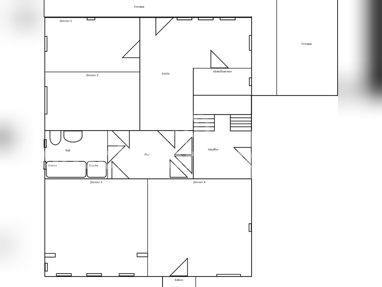 Wohnung zur Miete 1.050 € 4 Zimmer 104 m² Erdgeschoss Zwätzen Jena 07743