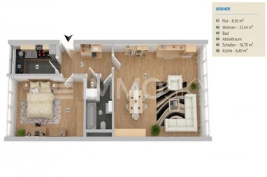 Wohnung zum Kauf 249.000 € 2 Zimmer 70 m² 2. Geschoss Garching Garching bei München 85748