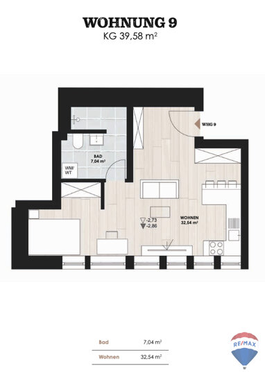 Wohnung zum Kauf 119.900 € 1 Zimmer 39,6 m² Mistelbach Mistelbach 95511