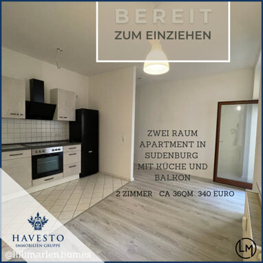 Wohnung zur Miete 340 € 2 Zimmer 36 m² Salzmannstraße Magdeburg 39112