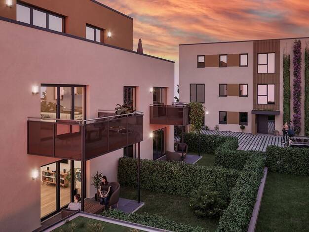 Wohnung zum Kauf - Neubau provisionsfrei als Kapitalanlage geeignet 549.900 € 3 Zimmer 75,5 m² Erding 85435