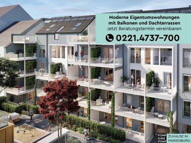 Maisonette zum Kauf provisionsfrei 499.900 € 2 Zimmer 59,5 m² 2. Geschoss Marienburg Köln 50968