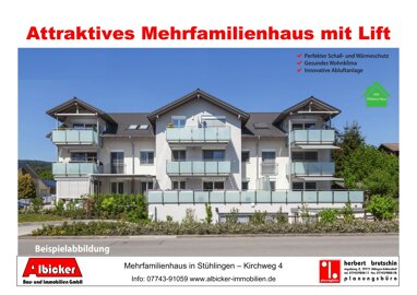 Wohnung zum Kauf Provisionsfrei 366.600 € 3 Zimmer 94 m² 1. Geschoss Kirchweg 4 Stühlingen Stühlingen 79780