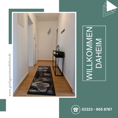 Wohnung zur Miete 450 € 3,5 Zimmer 64 m² 1. Geschoss Nähe St. Anna Hospital Wanne - Mitte Herne 44649