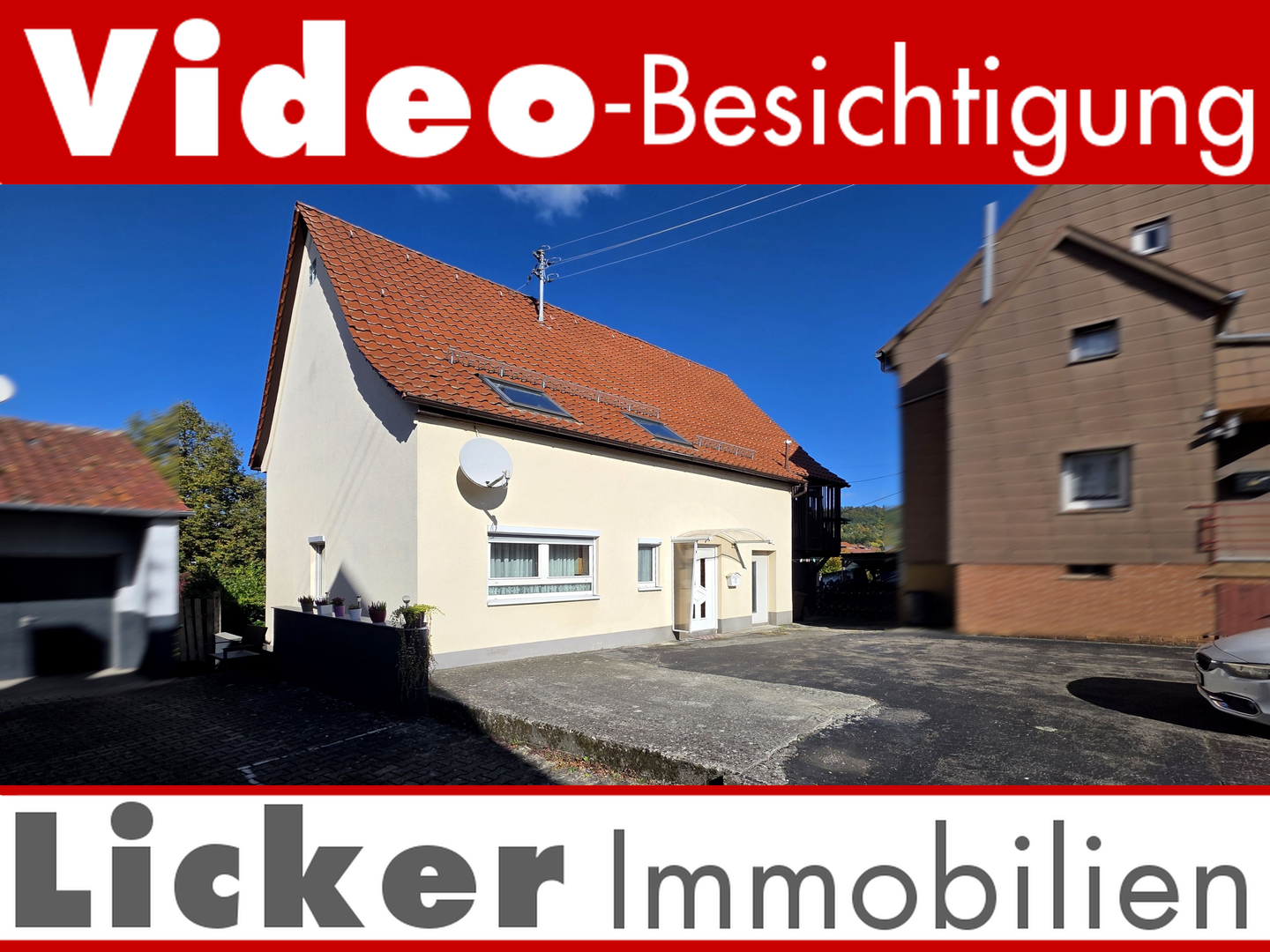 Immobilie in Auenwald - Wohnhaus mit Scheune, Garten und 4 Stellplätze - Bild 0