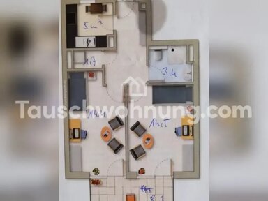 Wohnung zur Miete Tauschwohnung 650 € 2 Zimmer 40 m² 2. Geschoss Oberwiehre Freiburg im Breisgau 79102