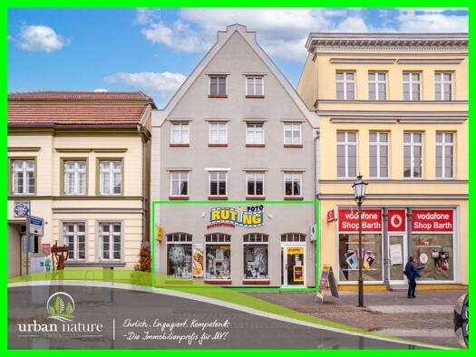 Laden zum Kauf 195.000 € 140 m² Verkaufsfläche Stadtkern Barth 18356