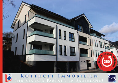 Wohnung zur Miete 751 € 2 Zimmer 82,3 m² Eslohe Eslohe 59889