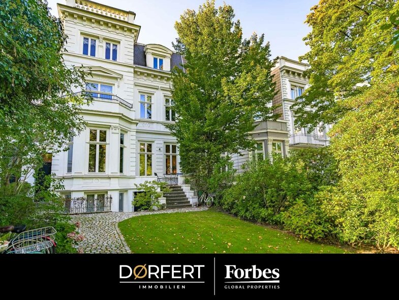 Villa zum Kauf 4.950.000 € 10 Zimmer 387 m² 353 m² Grundstück Harvestehude Hamburg 20149