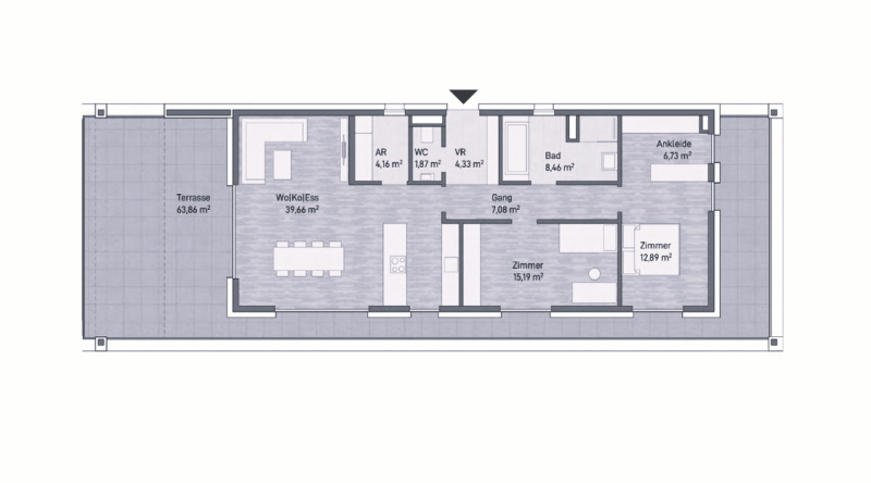 Wohnung zum Kauf provisionsfrei 949.494 € 3 Zimmer 100,4 m²<br/>Wohnfläche Sankt Leonhard Graz Jakomini 8010