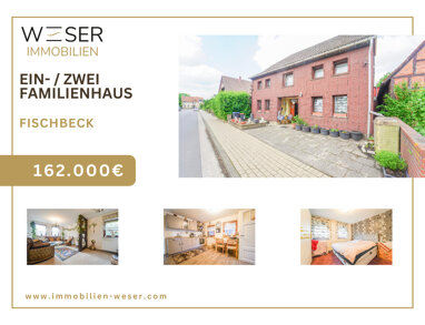 Einfamilienhaus zum Kauf 162.000 € 11 Zimmer 252 m² 232 m² Grundstück Fischbeck Hessisch Oldendorf / Fischbeck (Weser) 31840