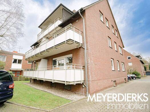 Wohnung zur Miete 545 € 2 Zimmer 45,7 m² 2. Geschoss Innenstadt Oldenburg 26129