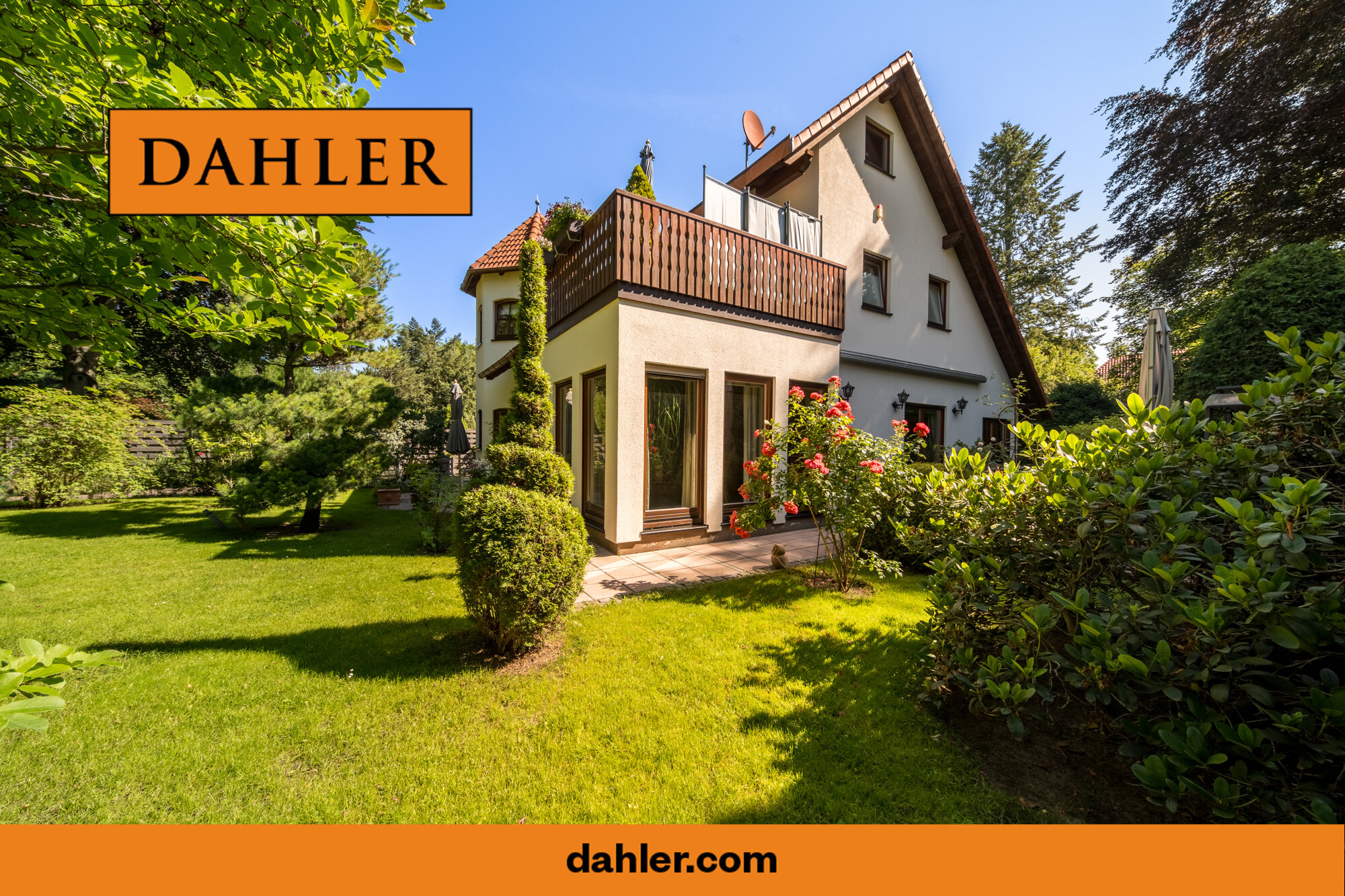 Einfamilienhaus zum Kauf 1.095.000 € 5 Zimmer 201 m²<br/>Wohnfläche 990 m²<br/>Grundstück Groß Glienicke Potsdam 14476