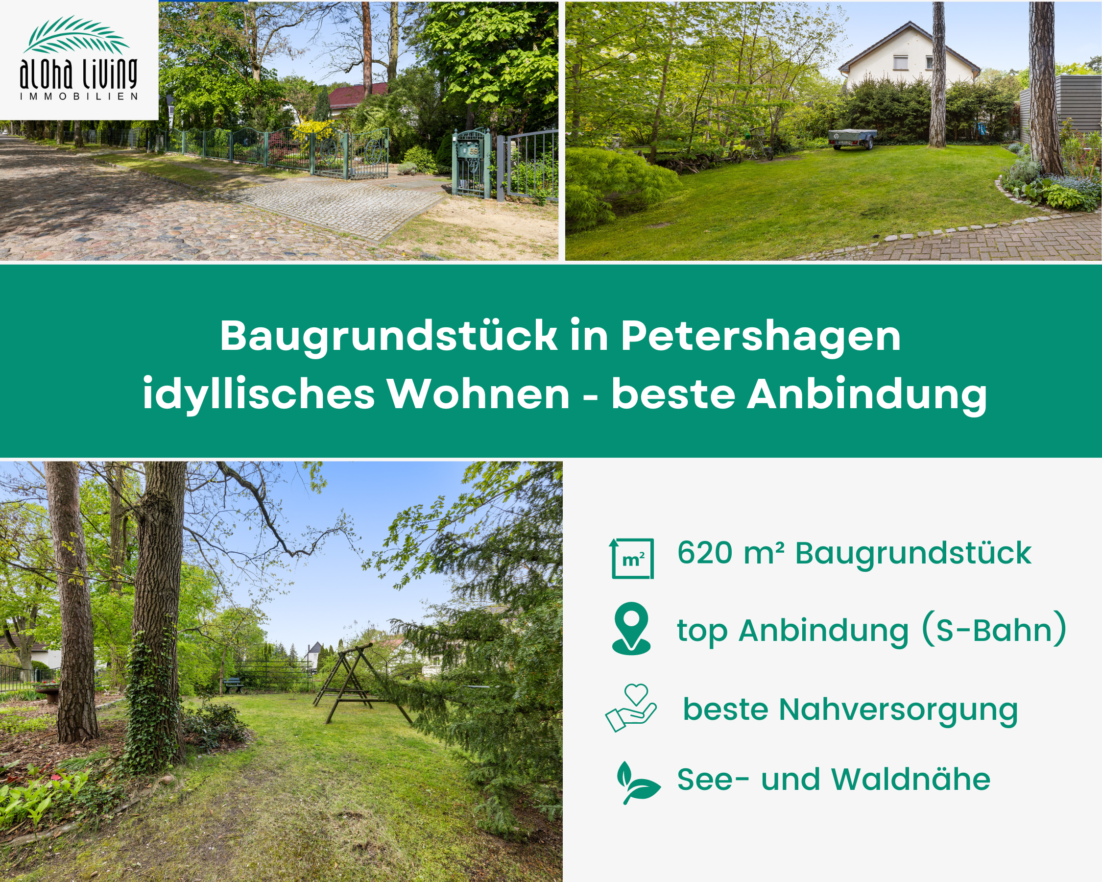 Grundstück zum Kauf 178.235 € 620 m²<br/>Grundstück Petershagen Petershagen/Eggersdorf 15370