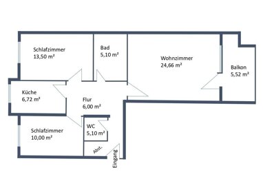 Wohnung zum Kauf 310.000 € 3 Zimmer 77 m² 3. Geschoss Neu-Isenburg Neu-Isenburg 63263