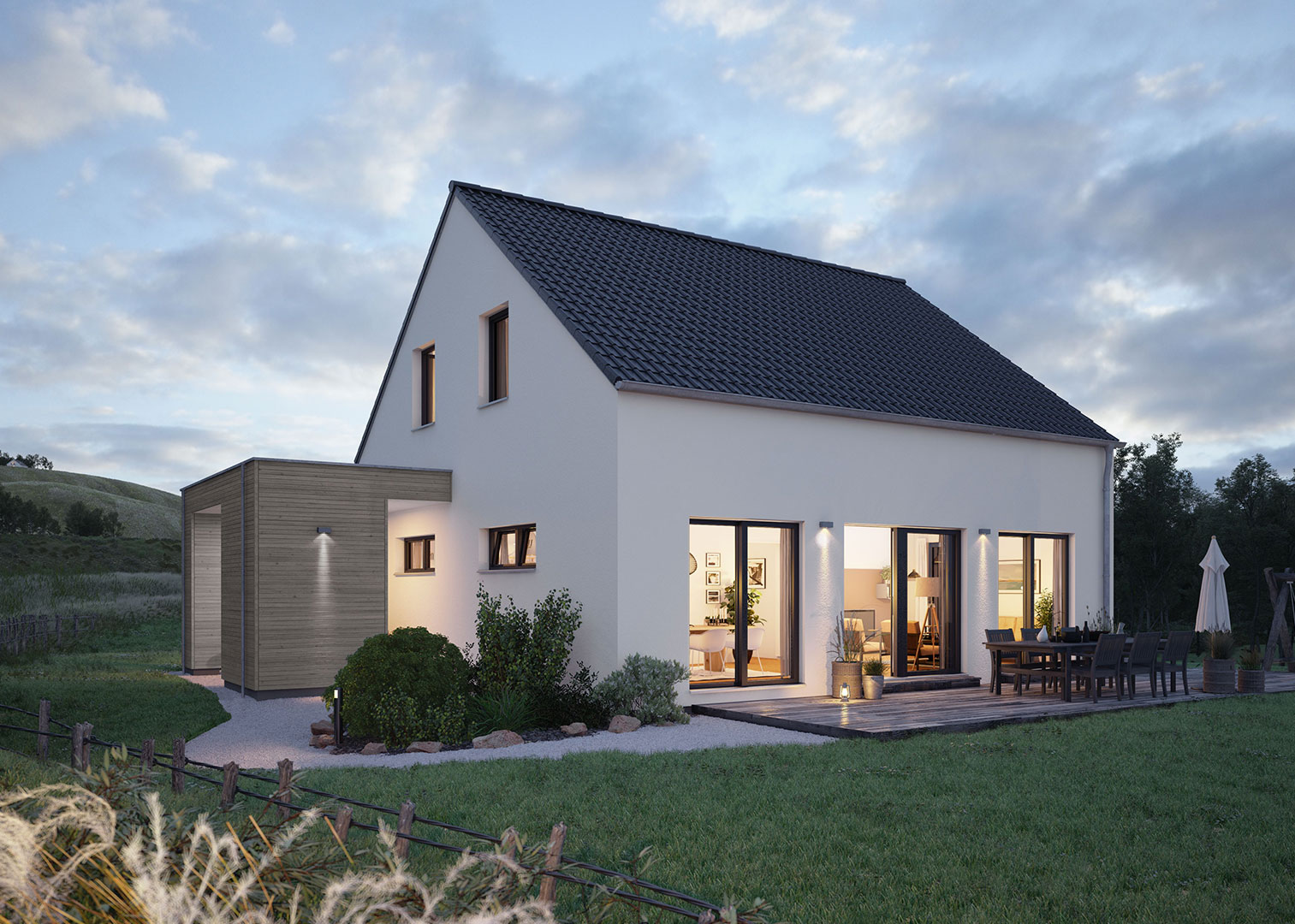Einfamilienhaus zum Kauf 328.869 € 5 Zimmer 162 m²<br/>Wohnfläche 350 m²<br/>Grundstück Kirchberg Kirchberg an der Murr 71737
