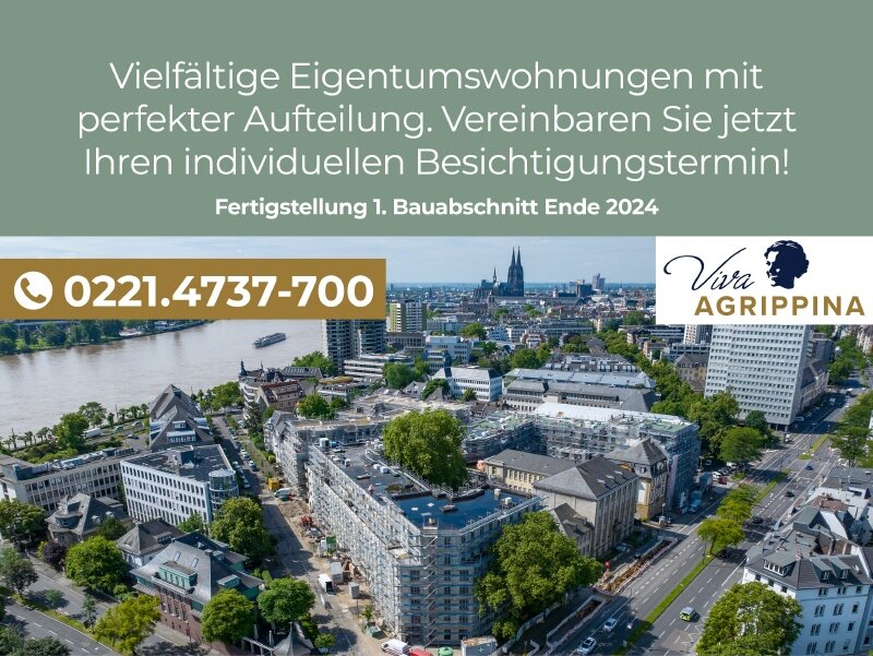 Wohnung zum Kauf Provisionsfrei 894.900 € 4 Zimmer 108,9 m²<br/>Wohnfläche 1. Stock<br/>Geschoss Neustadt - Nord Köln 50668