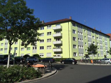 Wohnung zur Miete 600 € 2 Zimmer 51,2 m² 3. Geschoss frei ab sofort Rankestraße 12 Glockenhof Nürnberg 90461