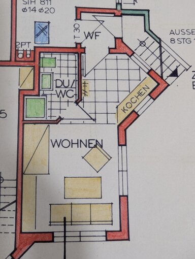 Wohnung zur Miete 546 € 1 Zimmer 38 m² frei ab 01.11.2024 Baustetten Laupheim 88471