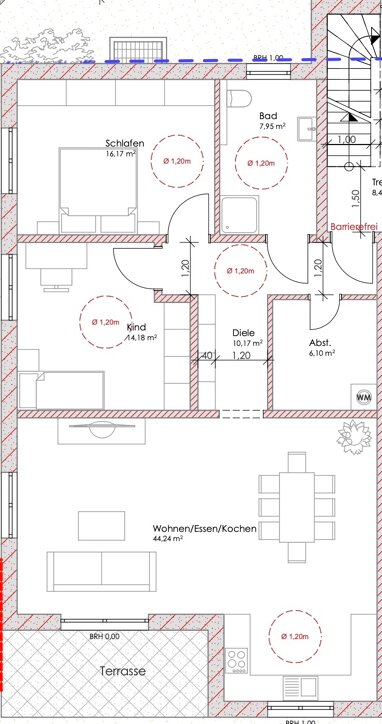 Wohnung zum Kauf Provisionsfrei 410.000 € 3,5 Zimmer 96 m² Justinus-Kerner-Weg Trossingen Trossingen 78647