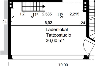 Bürofläche zur Miete provisionsfrei 690 € 37 m² Bürofläche Grevener Straße 228 Neutor Münster 48149