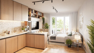 Wohnung zum Kauf provisionsfrei 339.000 € 2 Zimmer 45,8 m² 2. Geschoss Liebermannstraße 70 Weißensee Berlin 13088