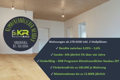 Wohnanlage zum Kauf provisionsfrei als Kapitalanlage geeignet 404.966 € 5 Zimmer 106,6 m² Flachslanden Flachslanden 91604